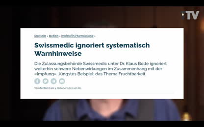 TTV News Nr. 108： Babys mit zerstörtem Immunsystem – Kein Ende in Sicht： «Plötzlich und unerwartet» – Impfung durch Mücken – Willkür-Orgie bei der Walliserkanne [tuT6oi8L]