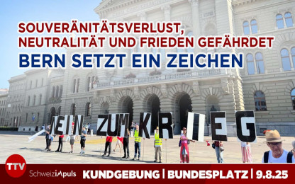 Friedenskundgebung Bundesplatz