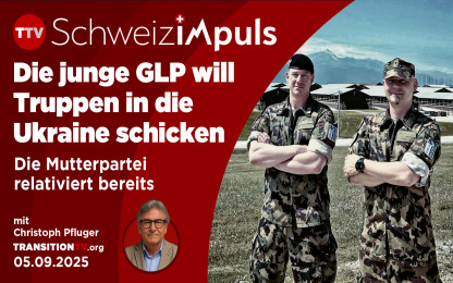 Die junge GLP will Truppen zur Sicherung des Waffenstillstands in die Ukraine schicken. 