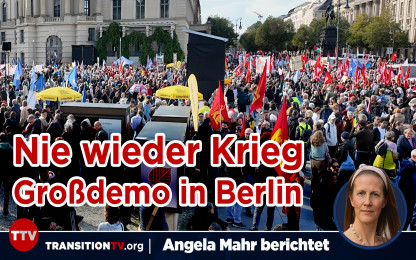 Nie wieder Krieg - Großdemo in Berlin