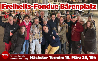 Fondue als Freiheitsritual? Der harte Kern von Bern trifft sich zum 41. Freiheits-Fondue