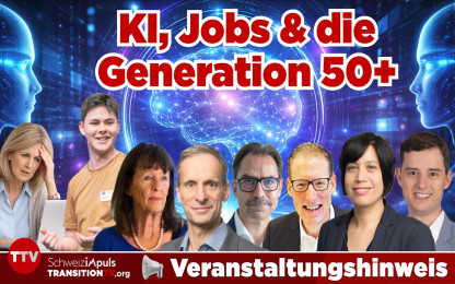 KI verändert die Arbeitswelt &ndash; was bedeutet das für 50plus? Heidi Joos lädt zur Tagung in Zürich ein