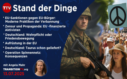 "Stand der Dinge" vom 13. Juni 2025 mit Angela Mahr_13_06_2025