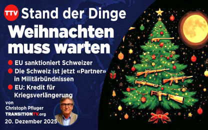 Weihnachten muss warten &bull; Stand der Dinge vom 20. Dezember mit Christoph Pfluger