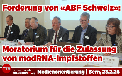 Ein Moratorium für die Zulassung von modRNA-Impfstoffen ist juristisch, politisch & ethisch zwingend