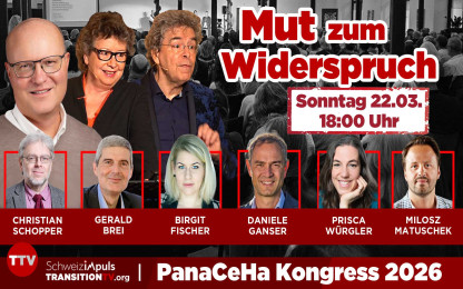 PanaCeHa Kongress | Mut zum Widerspruch im medizinischen &laquo;Kassenkampf&raquo; | 14. + 15. M&auml;rz 2026