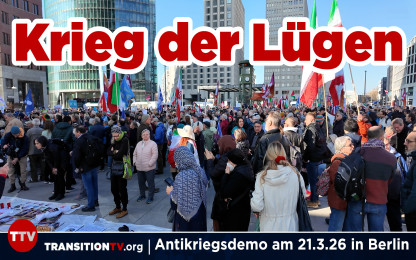 Z&auml;hlt nur noch das Recht des St&auml;rkeren? Antikriegsdemo in Berlin