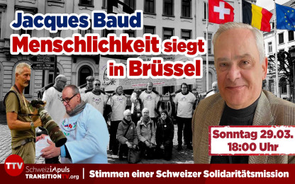 JACQUES BAUD &ndash; &bdquo;BAUDschafter&ldquo; des Friedens: sanktioniert von der EU, gefeiert von Menschen | 22 min